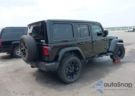 2022 Jeep Wrangler 4Xe Unlimited Sahara 4X4 из США, поврежденный, VIN 1C4JJXP61NW276048